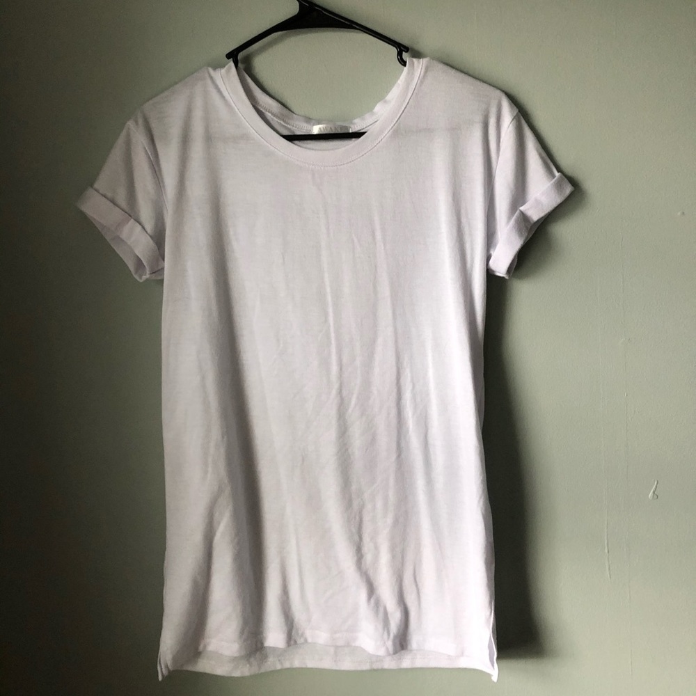 Soft white tee